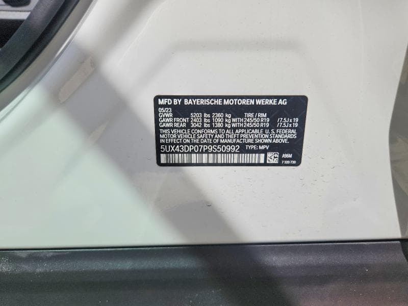 2023 BMW X3 SDRIVE30I 13