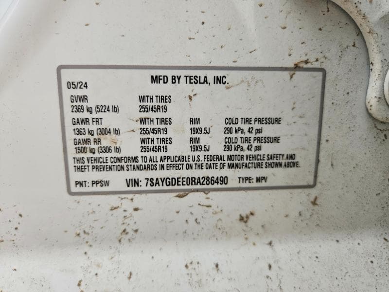 2024 TESLA MODEL Y 13