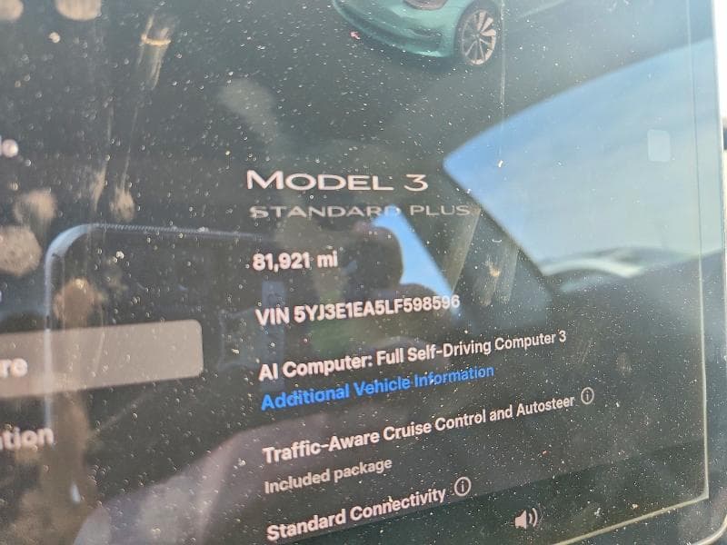 2020 TESLA MODEL 3 9