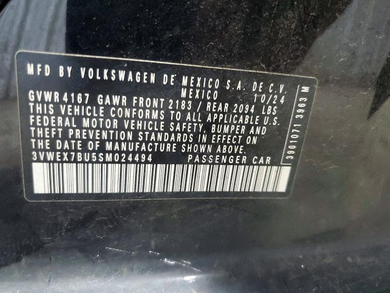 2025 VOLKSWAGEN JETTA SE 13