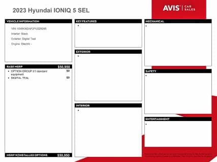 2023 HYUNDAI IONIQ 5 SEL 12