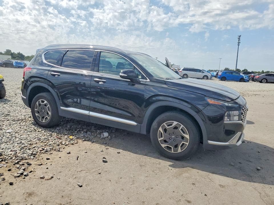 2023 HYUNDAI SANTA FE BLUE 4