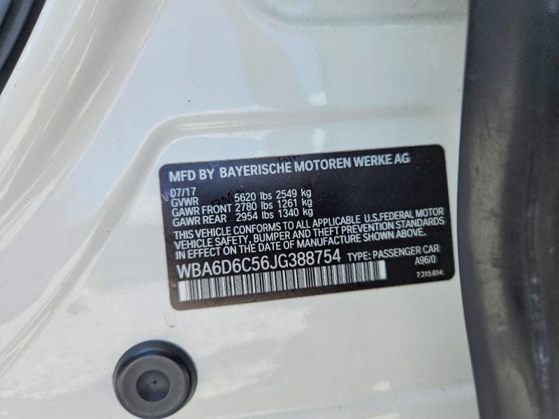 2018 BMW 650 12