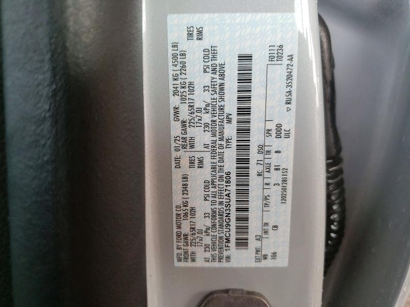 2025 FORD ESCAPE ACTIVE 13