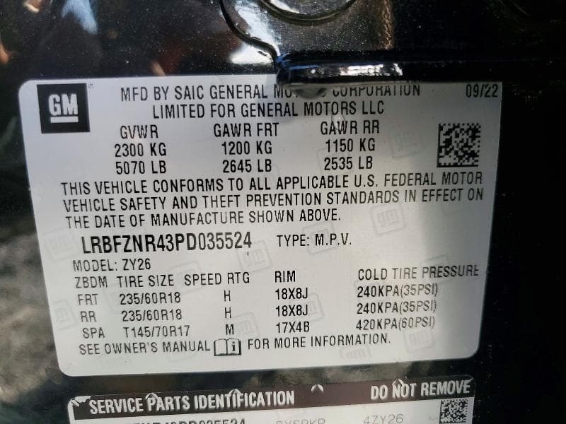 2023 BUICK ENVISION ESSENCE 12