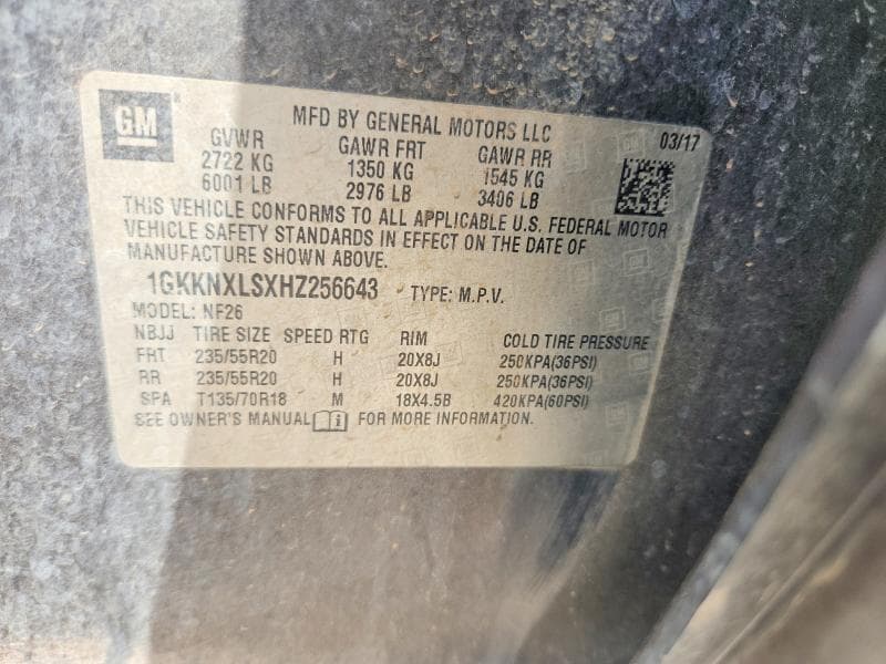 2017 GMC ACADIA DENALI 13