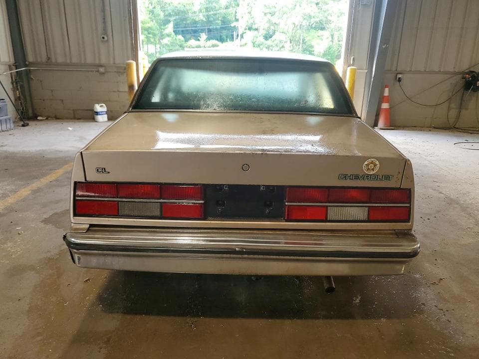 1983 CHEVROLET CELEBRITY 6
