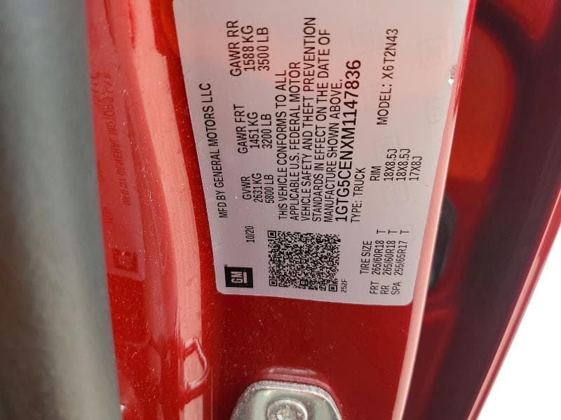 2021 GMC CANYON ELEVATION 12