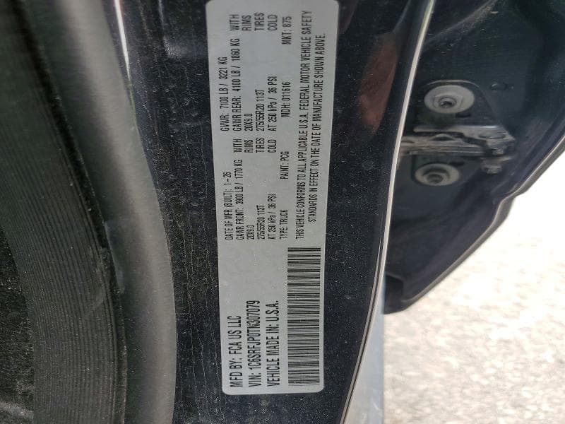 2026 RAM 1500 LARAMIE 12