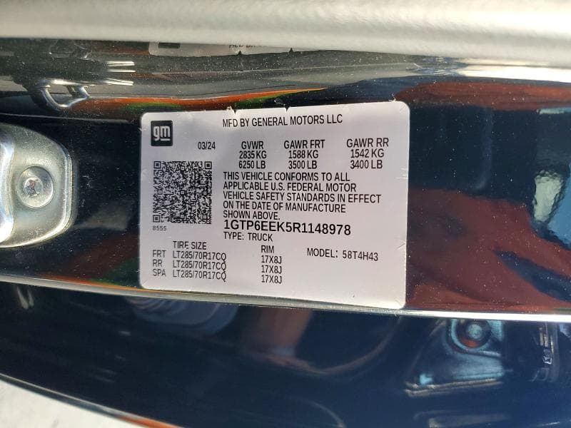 2024 GMC CANYON AT4X 12