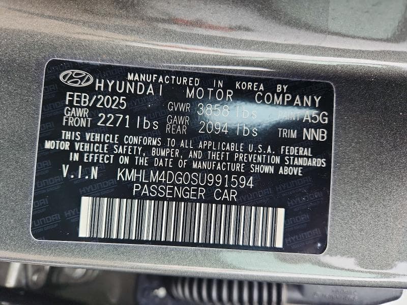 2025 HYUNDAI ELANTRA SEL SPORT 12