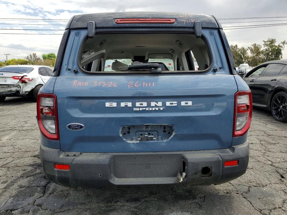 2025 FORD BRONCO SPORT BADLANDS 6