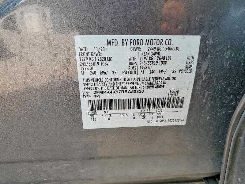 2024 FORD EDGE TITANIUM 13