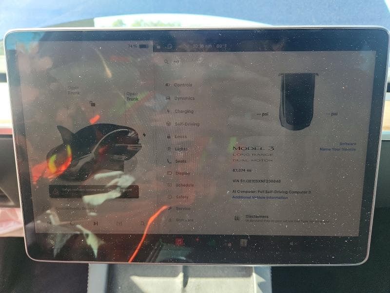 2022 TESLA MODEL 3 9