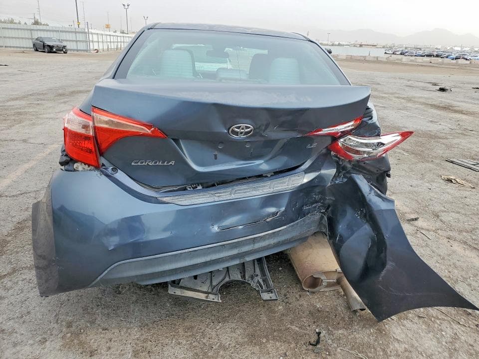 2017 TOYOTA COROLLA LE 6