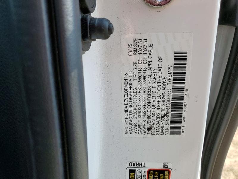 2025 HONDA ODYSSEY EXL 13