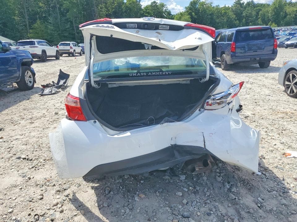 2019 TOYOTA COROLLA LE 6