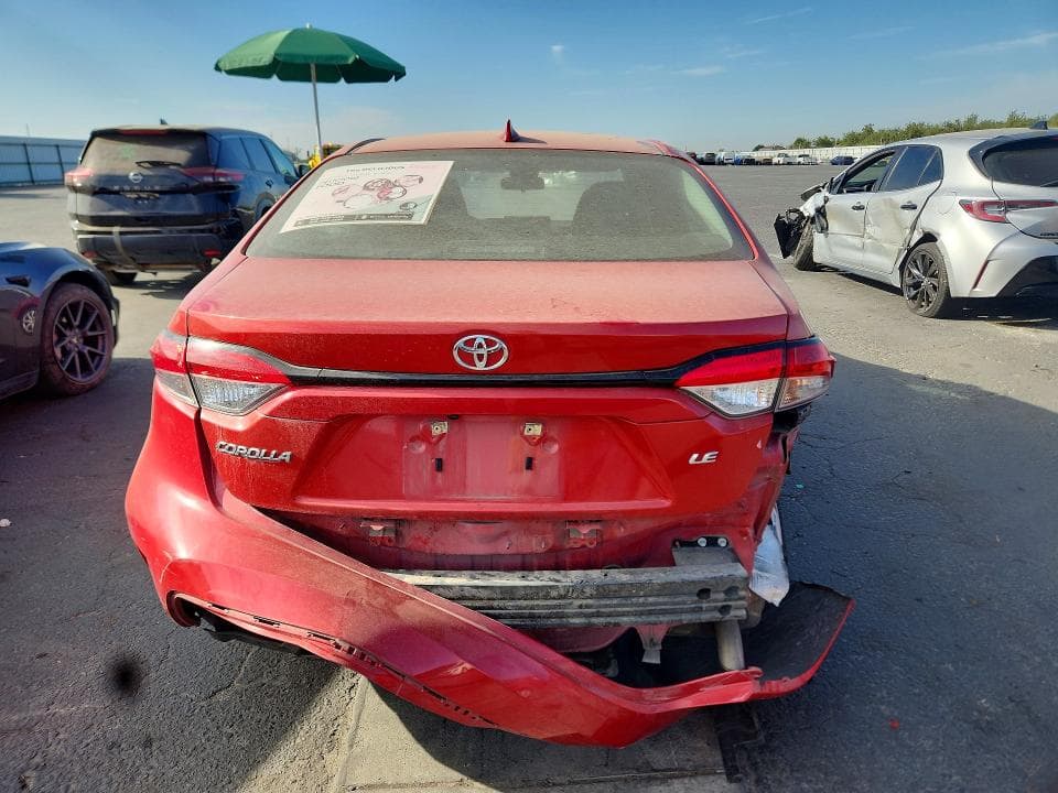 2021 TOYOTA COROLLA LE 6