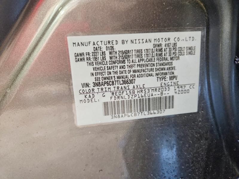 2026 NISSAN KICKS SV 13