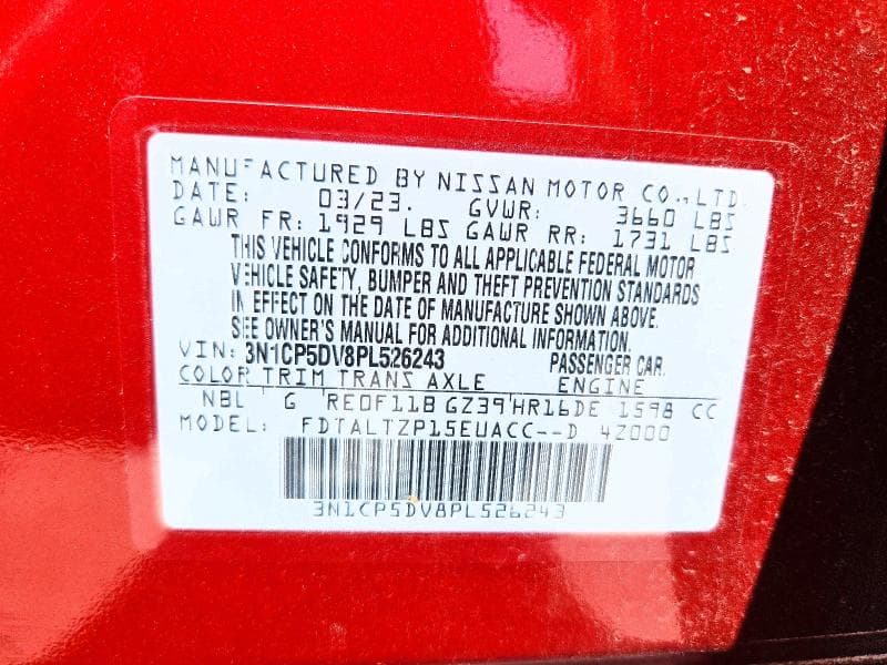 2023 NISSAN KICKS SR 13