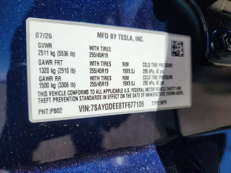 2026 TESLA MODEL Y 13