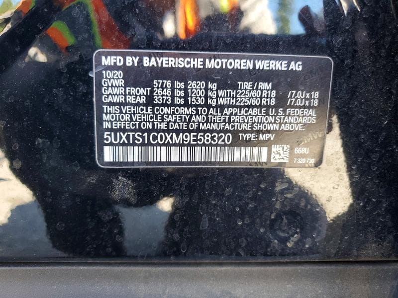 2021 BMW X3 XDRIVE30E 13