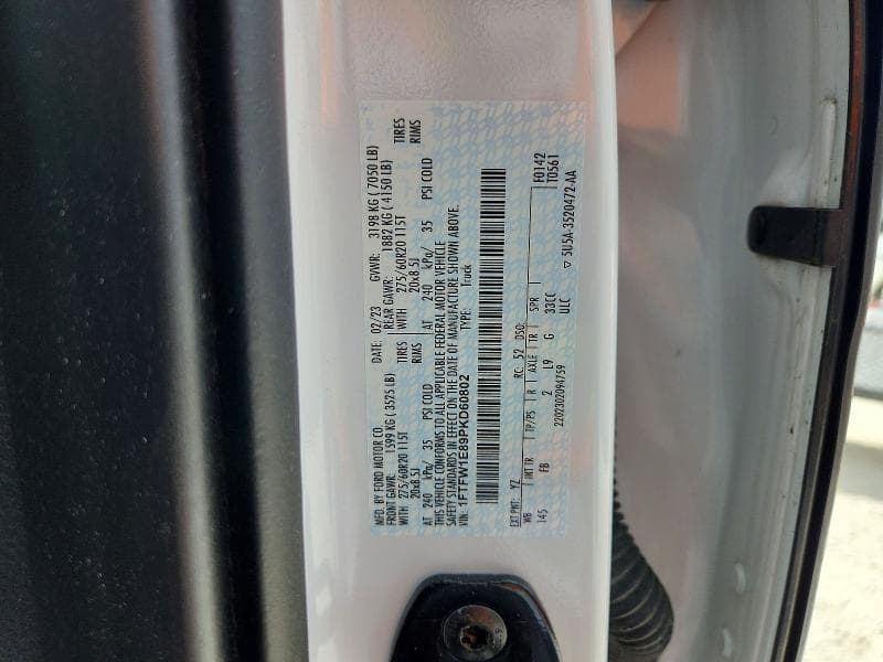 2023 FORD F150 SUPERCREW 12