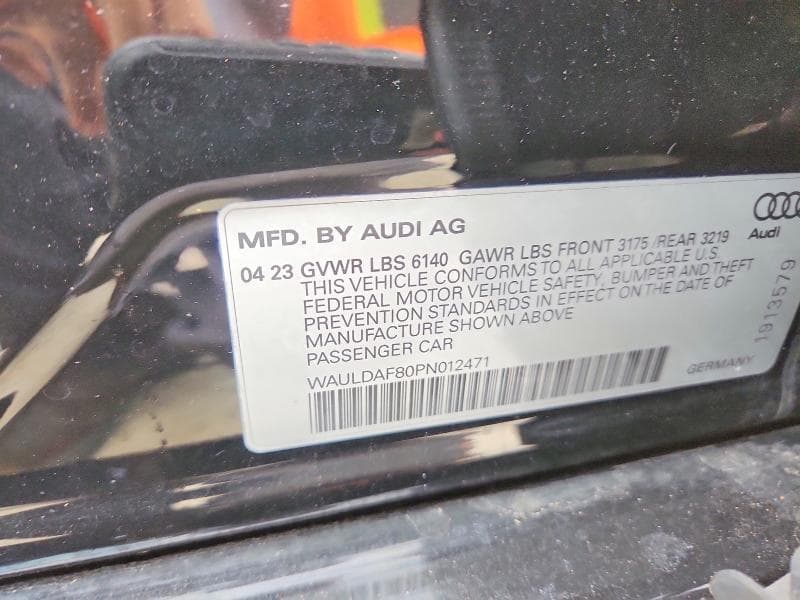 2023 AUDI A8 L 12