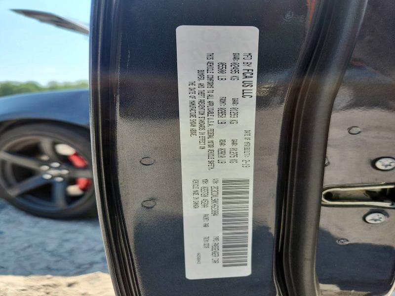 2019 DODGE CHARGER SRT HELLCAT 12