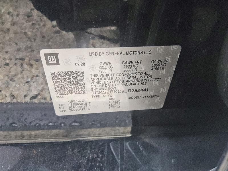 2020 GMC YUKON SLT 13