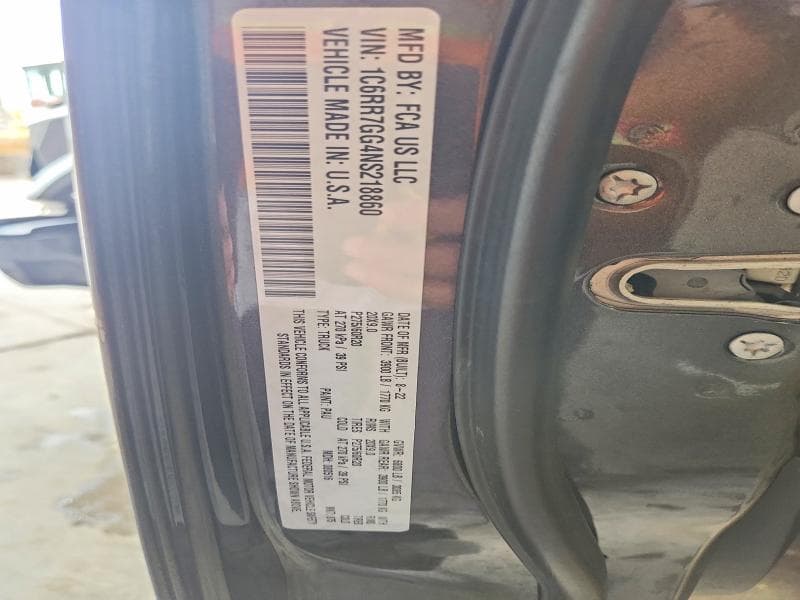 2022 RAM 1500 CLASSIC SLT 12