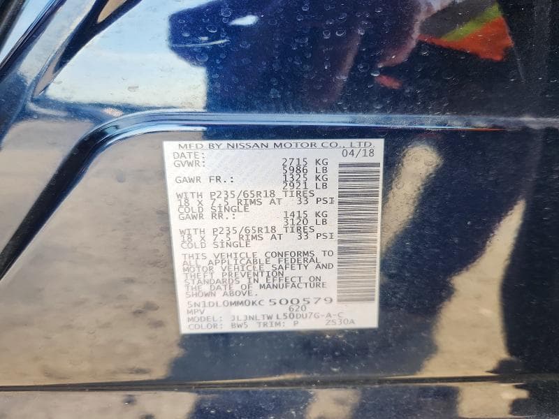 2019 INFINITI QX60 LUXE 14