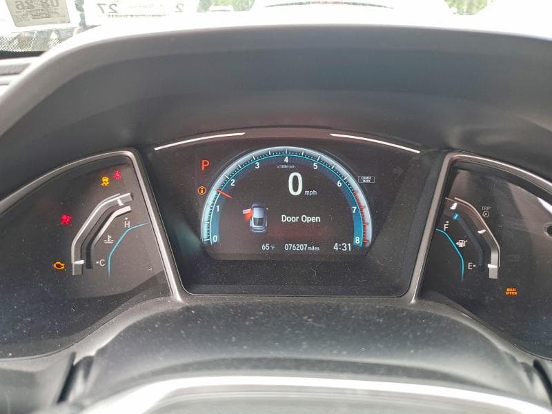 2017 HONDA CIVIC EX 9