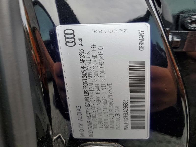 2020 AUDI S3 PREMIUM PLUS 12