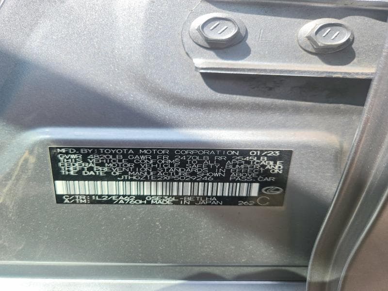 2023 LEXUS IS 350 F SPORT 12