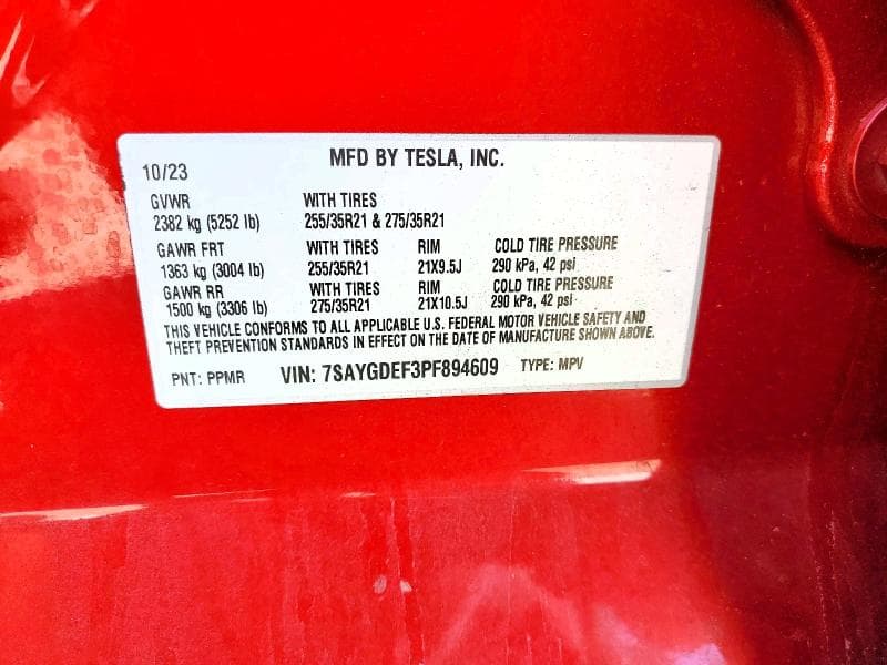 2023 TESLA MODEL Y 14