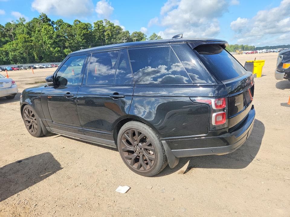 2019 LAND ROVER RANGE ROVER SUPERCHARGED 2