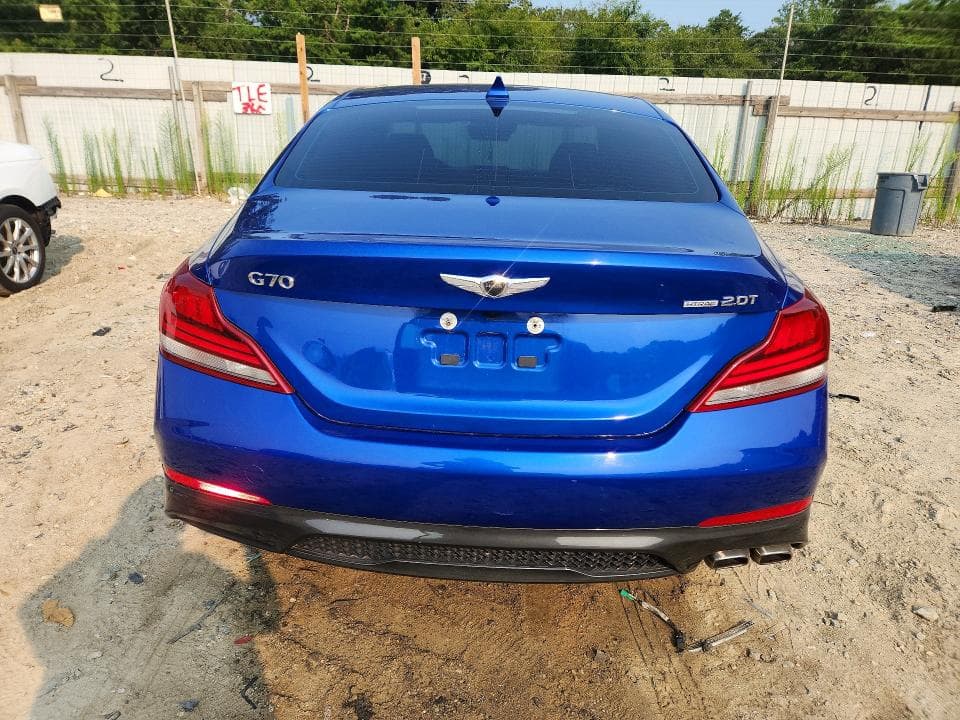 2019 GENESIS G70 ADVANCED 6