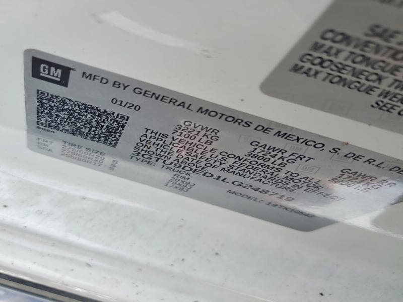 2020 GMC SIERRA K1500 SLT 12