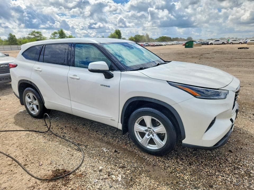 2021 TOYOTA HIGHLANDER HYBRID LE 4