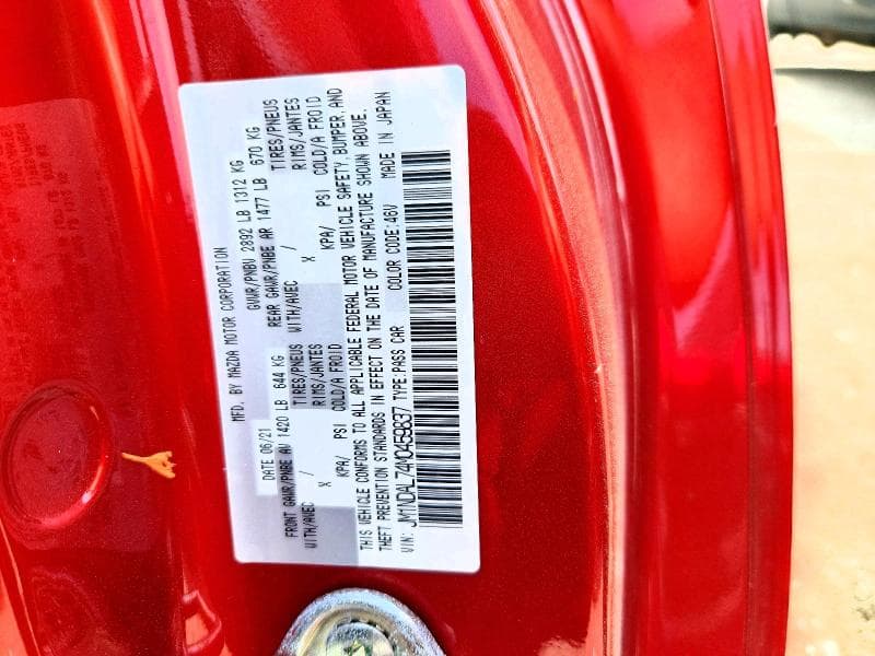 2021 MAZDA MX-5 MIATA CLUB 12