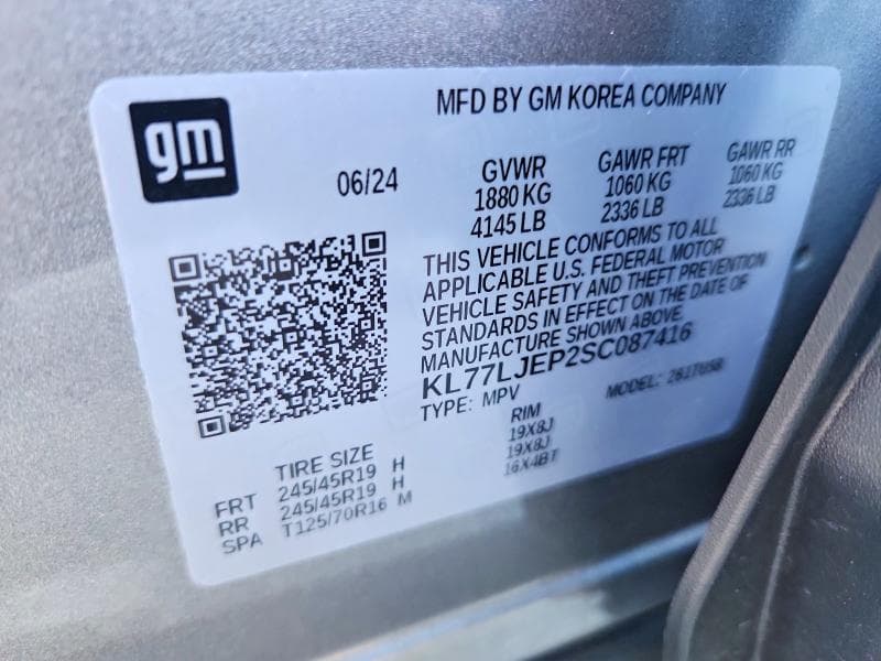 2025 CHEVROLET TRAX 2RS 12