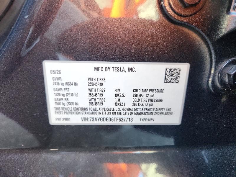 2026 TESLA MODEL Y 13