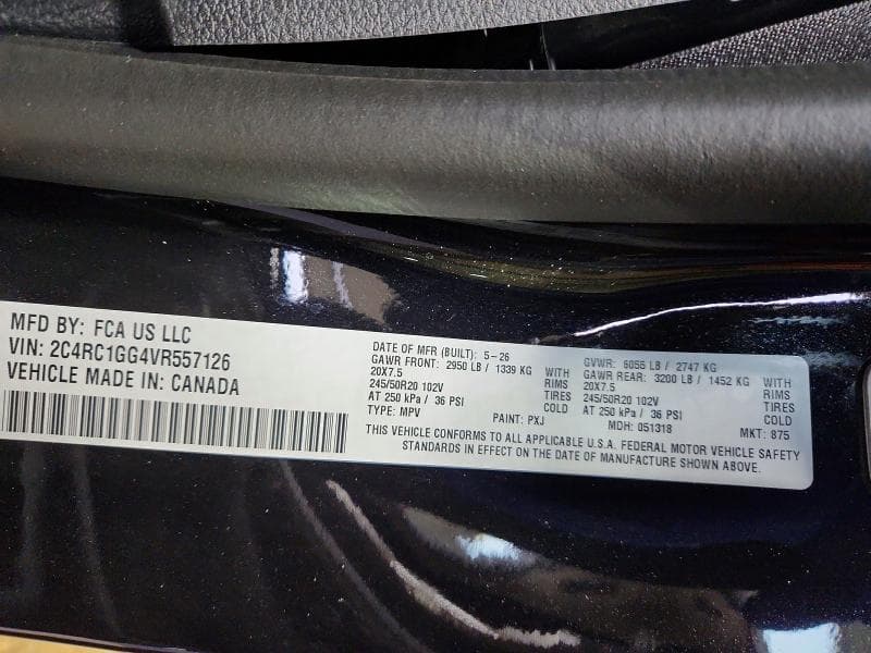 2027 CHRYSLER PACIFICA LIMITED 13