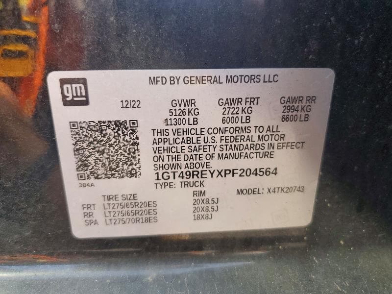 2023 GMC SIERRA K2500 DENALI 13