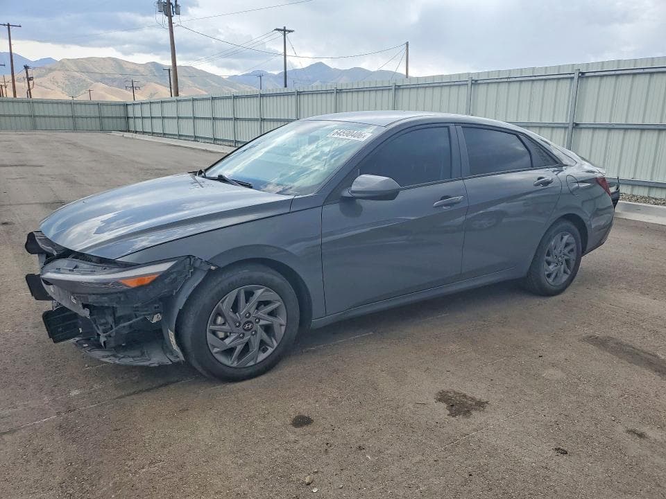 2025 HYUNDAI ELANTRA HYBRID BLUE - 1
