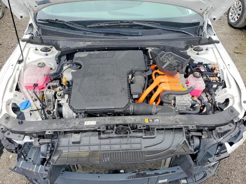 2025 HYUNDAI ELANTRA HYBRID BLUE 11
