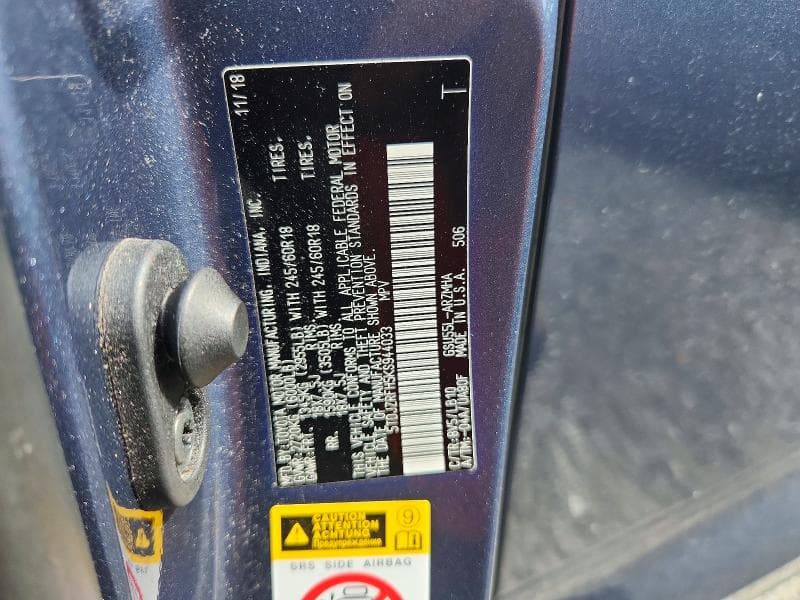 2019 TOYOTA HIGHLANDER XLE 13