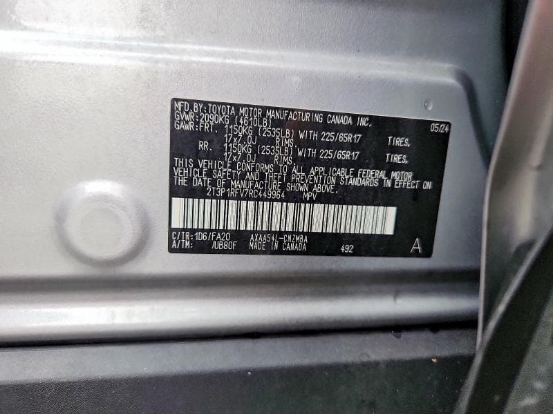 2024 TOYOTA RAV4 XLE 13