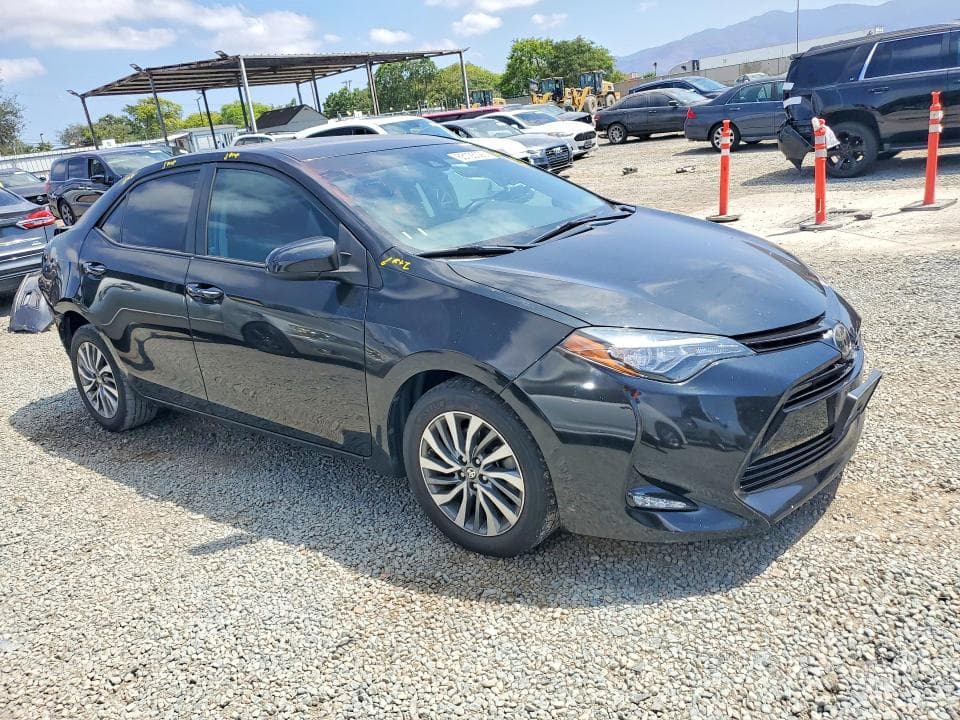 2017 TOYOTA COROLLA XLE 4